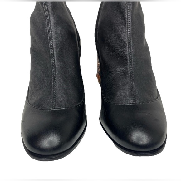 Sophia Webster Stella Black Leather Embellished Ankle Boots Womens Size 39.5/8 - Picture 5 of 16